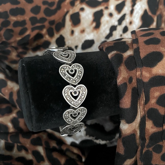 Brighton Jewelry - BRIGHTON Beautiful Silver Heart Bracelet